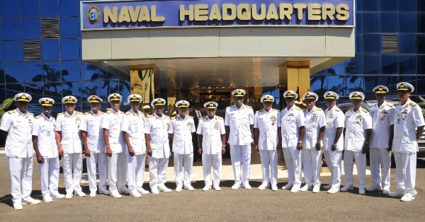 See Photos of the Newly Promoted 16 Senior Naval Officers