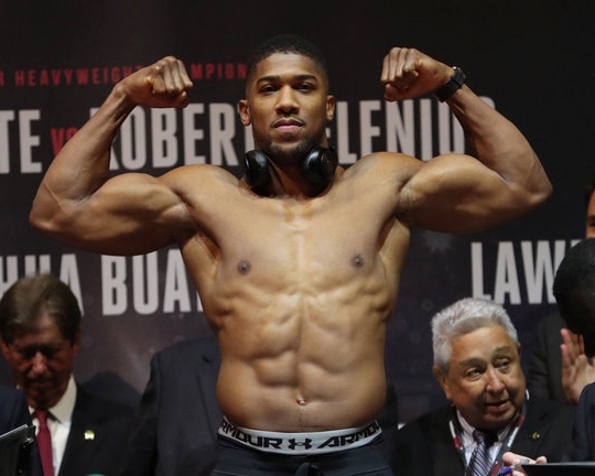 I Want to be Like Ronaldo, Federer & Messi - Nigerian Boxing Superstar, Anthony Joshua