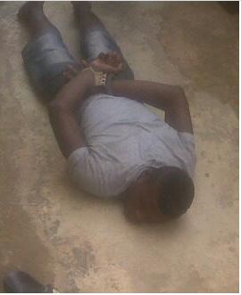 Photo Of Man Who Slumped In Court After He Was Arraigned (Photo)