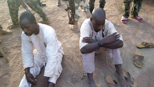 Notorious Armed Robbers And Bandits Arrested By Soldiers In Taraba State (Photos)