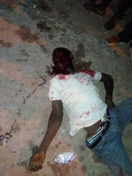 Graphic Photos Of Okada Rider Shot Dead By Police Over N50 Bribe In Ebonyi
