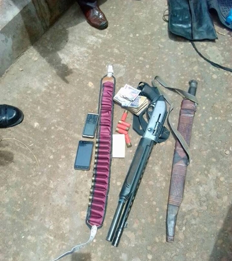 Boko Haram Suspect Linked To Attacks In Benue Arrested...See Items Recovered From Him (Photos)