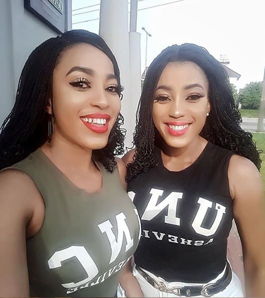 Nollywood Identical Twins, Tracy And Treasure Share Swimsuit Photo