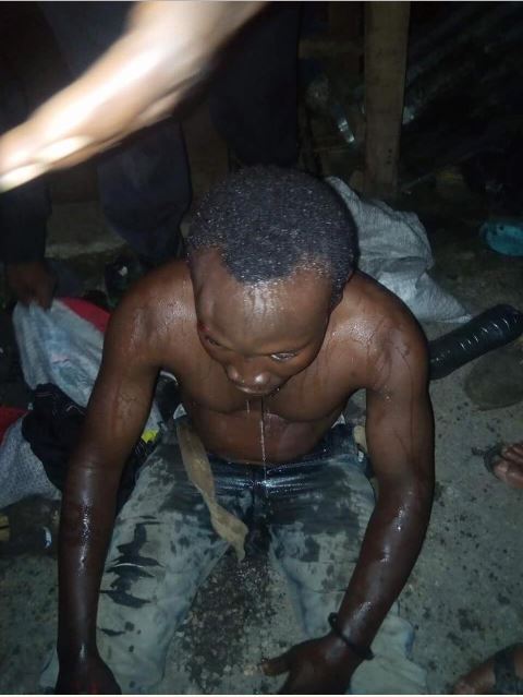 See What Happened To Okada Man Who Took Tramadol In Delta State (Photos)