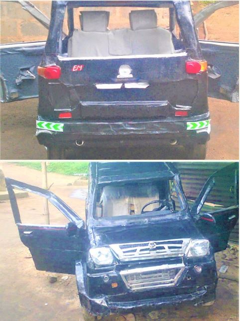 See The Car A Nigerian Manufactured For N80,000 (Photos)