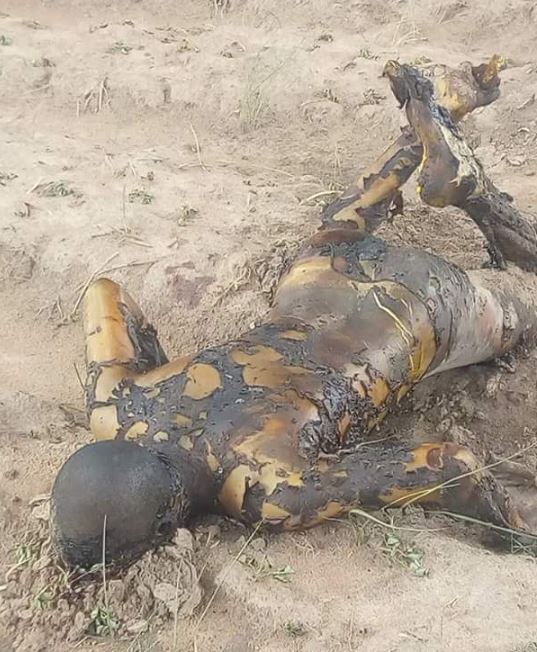 At Least 3 Burnt To Death In Benue After 2 Tankers Crashed (Graphic Photos)