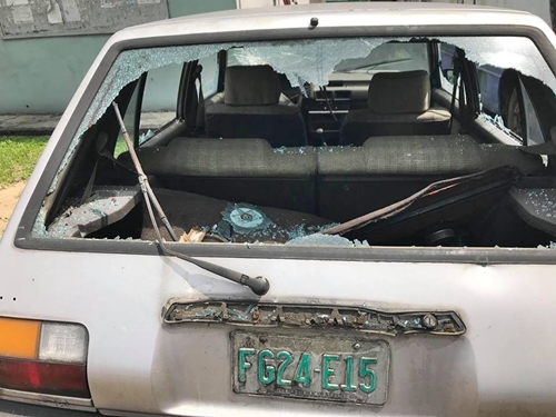 Two Killed, Properties Worth Millions Of Naira Destroyed As Gunmen Attack Rivers High Court (Photos)