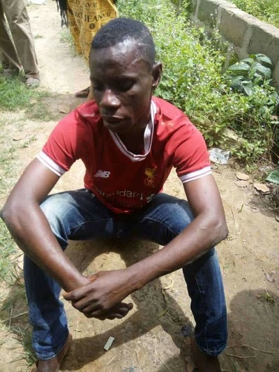 Robber Beaten Up After He Was Caught During Operation In Delta (Photos)