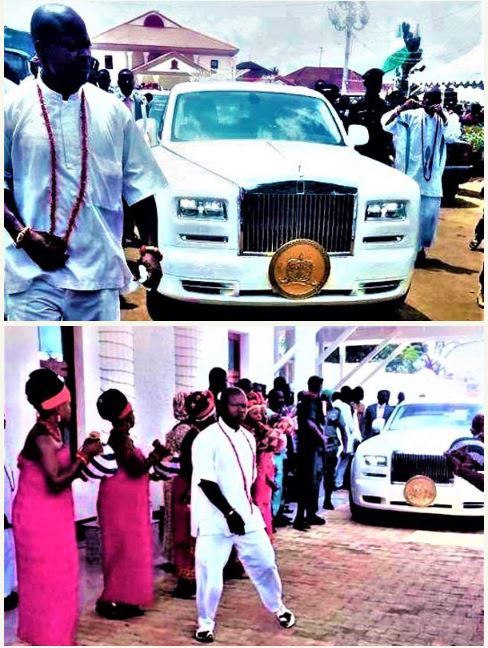 Check Out The 2016 Rolls Royce Phantom Owned By The Oba Of Benin (Photos)