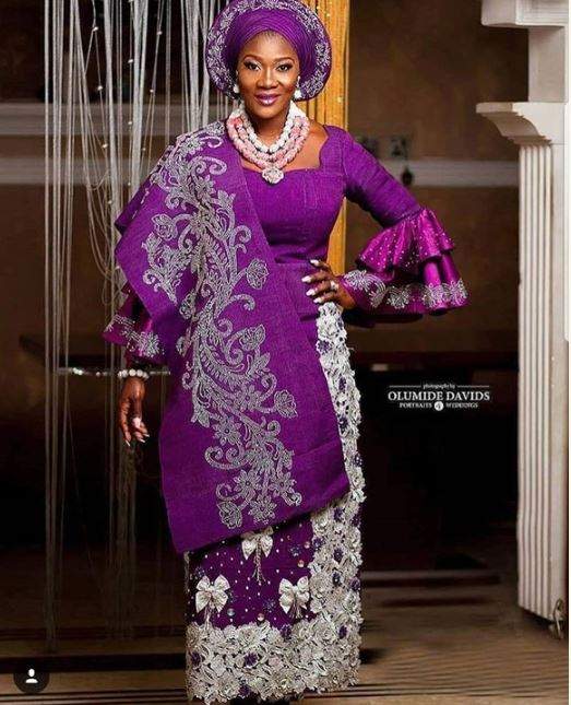 Nollywood Actress Mercy Johnson Stuns In Traditional Attire (Photos)