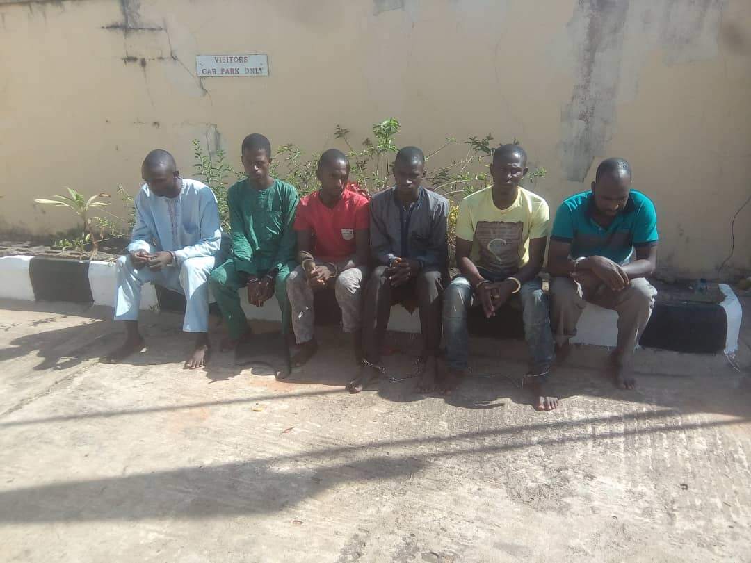 BREAKING News: DSS Capture Six Men Who Reportedly Killed Kaduna Monarch (Photo)