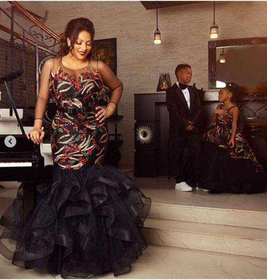 Peter Okoye's Beautiful Wife And Cute Kids Dazzle In New Photos