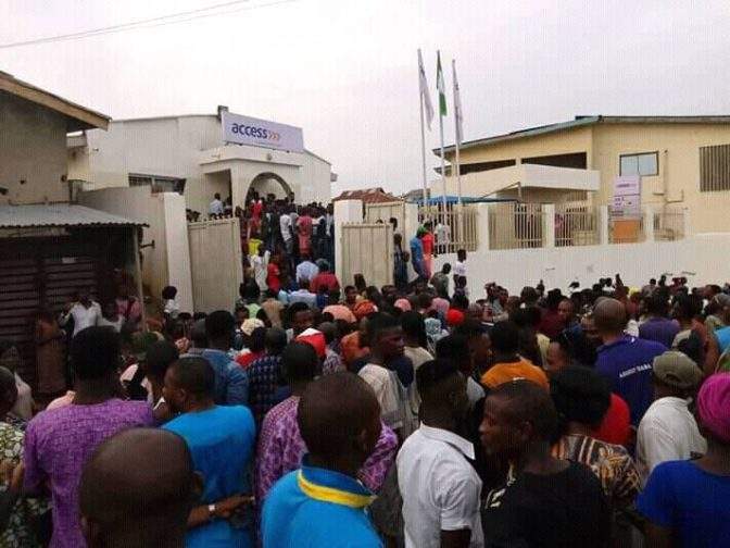 Too Bloody! Over 3 Innocent Persons Killed As Armed Robbers Storm Bank In Ekiti (Photos)