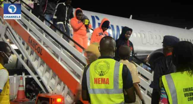 Libya Returnees Lament On Wasted Years As 174 Stranded Nigerians Return