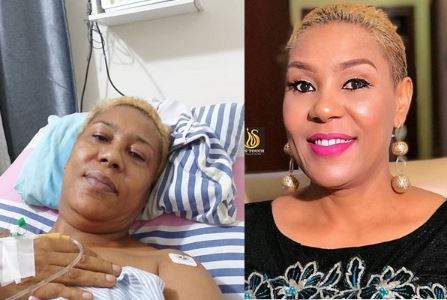 Nollywood Actress, Shan George, Undergoes Spine Surgery (Photos)