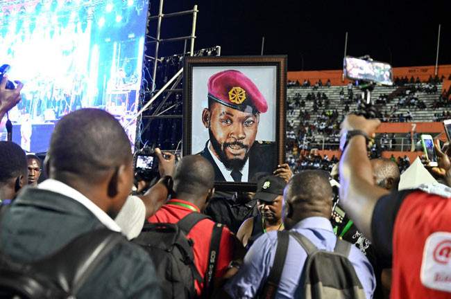 Photos From The Grand Funeral Concert Of Popular Musician, DJ Arafat