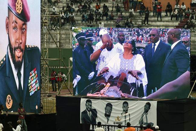 Photos From The Grand Funeral Concert Of Popular Musician, DJ Arafat