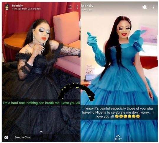 Bobrisky Reacts After Being Chased Away From His Birthday Venue By Police