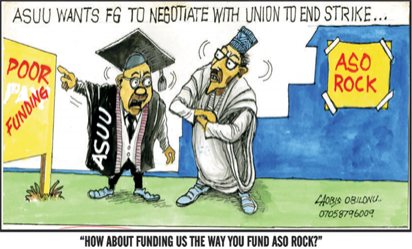 ASUU strike: FG withdraws `no work no pay' threat