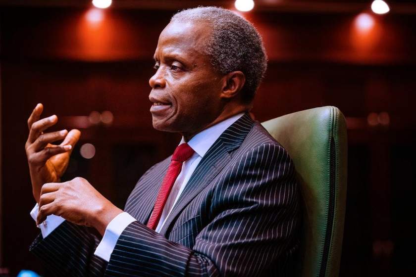 I'm angry over killing, maiming of young Nigerians by Police - Osinbajo