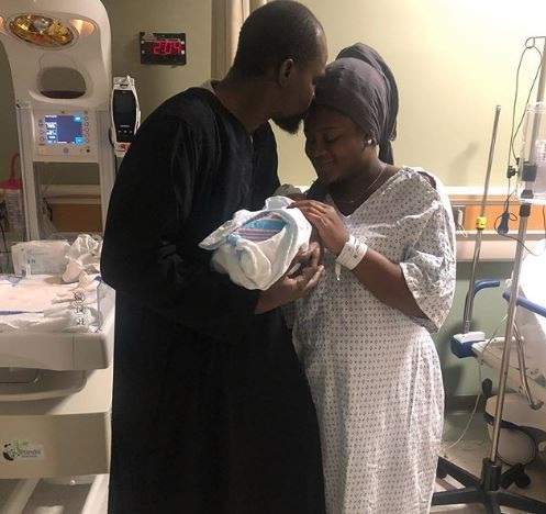 Actor, Tunde Owokoniran and wife welcome baby number 2 in US