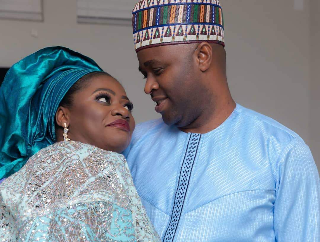 Nollywood Actor, Femi Adebayo Salami celebrates his Wife who turns a year older today