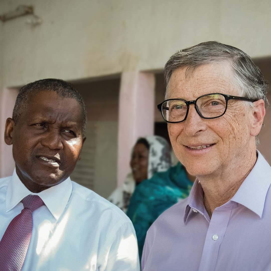 'We have a lot in common' - Bill Gates reveals he's working with Dangote to improve malnutrition in Nigeria