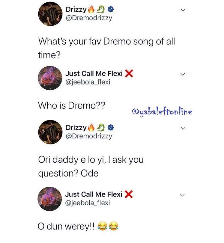 Rapper, Dremo angrily replies troll who said he doesn't know him