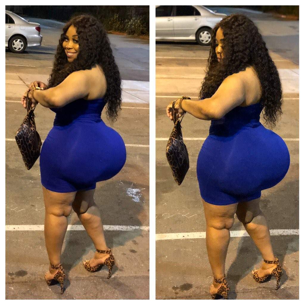 Meet Jaye Love, An Instagram model who claims her backside is natural. (photos)