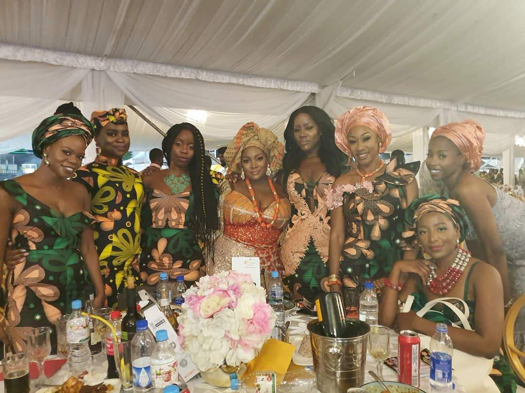 BBNaija's Mike, Banky W, Ebuka, & others attend funeral of OAP, Toolz' father