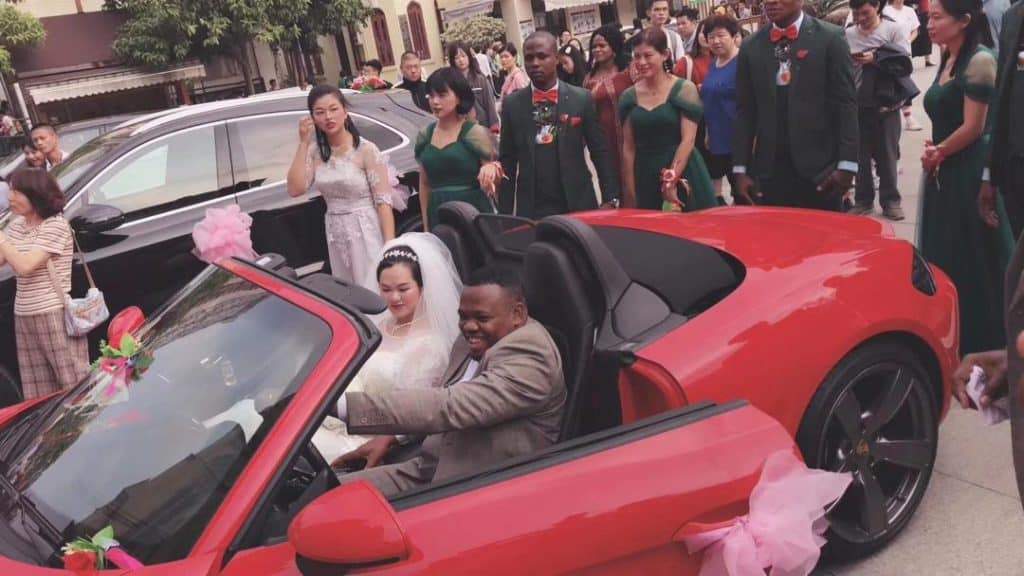 Nigerian man weds his Chinese lover in a beautiful ceremony (video)