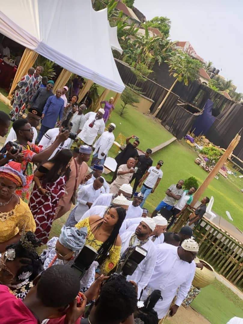 Photos from the traditional wedding of Davido's brother, Adewale Adeleke in Calabar