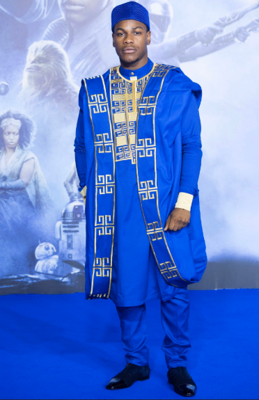 John Boyega dismisses Sugabelly after she criticized the outfit he wore to the Star Wars Premiere in London