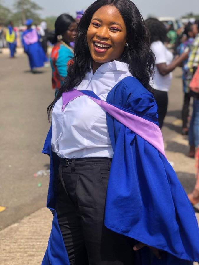 Man rejoices after girl whom he helped pay UTME Fee years ago, graduates with a first class.