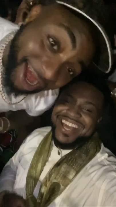 Davido Storms Brother's Wedding In Calabar; Dangote Spotted