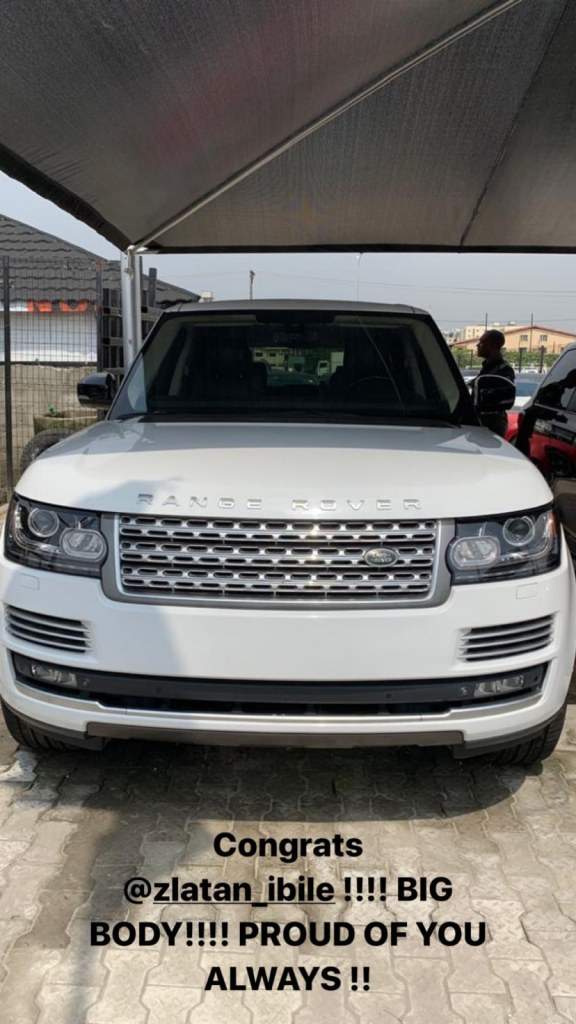 Zlatan Ibile buys Himself a Range Rover for his 25th birthday