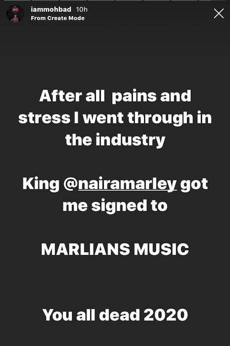 Naira Marley Floats Own Record Label, Signs Zinoleesky, Mohbad, Cblack & Fabian