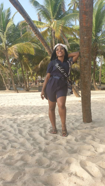 Sandra Ikeji Gets A Surprise All White Bridal Shower At The Beach (Video)