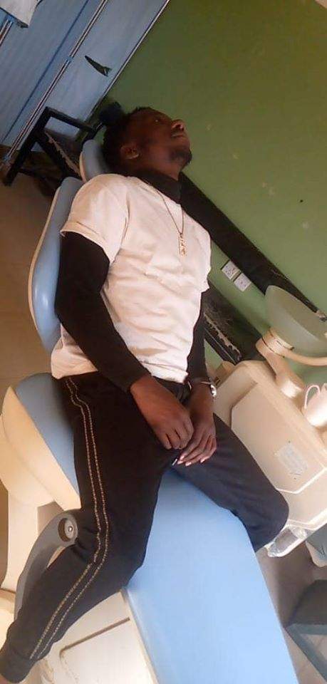 Doctor flees as student dies after allegedly being administered a wrong injection. (Photos)