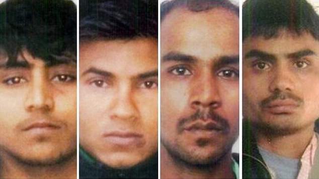 Indian gang rapists who raped and killed a female student on a moving bus are all to be hanged