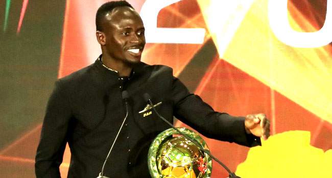 BREAKING: Sadio Mane named African Player of the year at CAF Awards