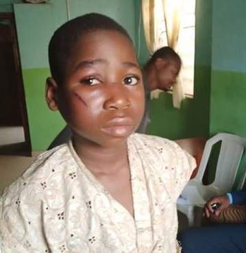 Alfa arrested for assaulting a 10-yr-old with a hot pressing iron (Graphic Photos)