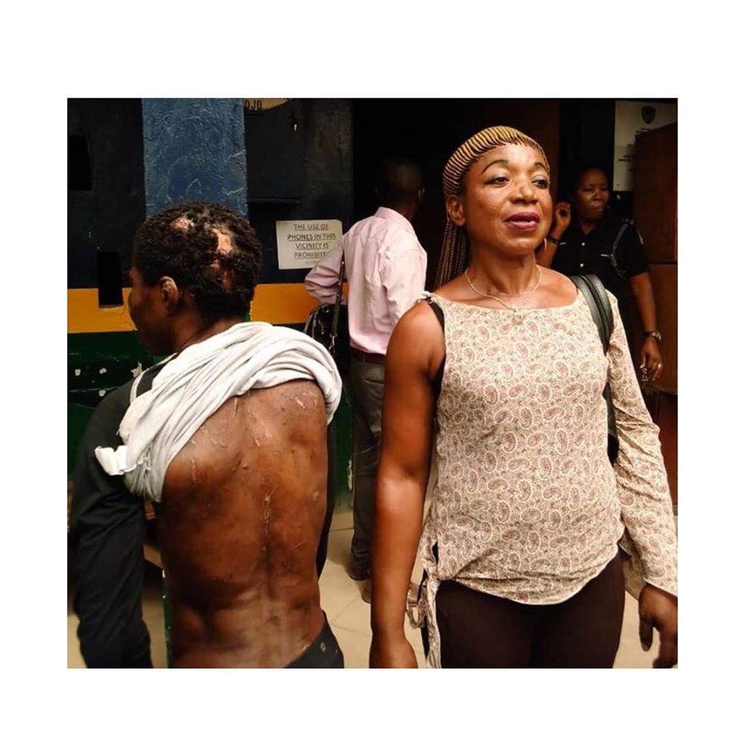 DOMESTIC VIOLENCE : Lady arrested for brutalizing her house help