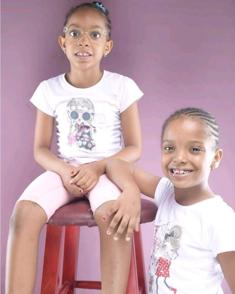 Singer 9ice celebrates his twin daughters as they mark birthday