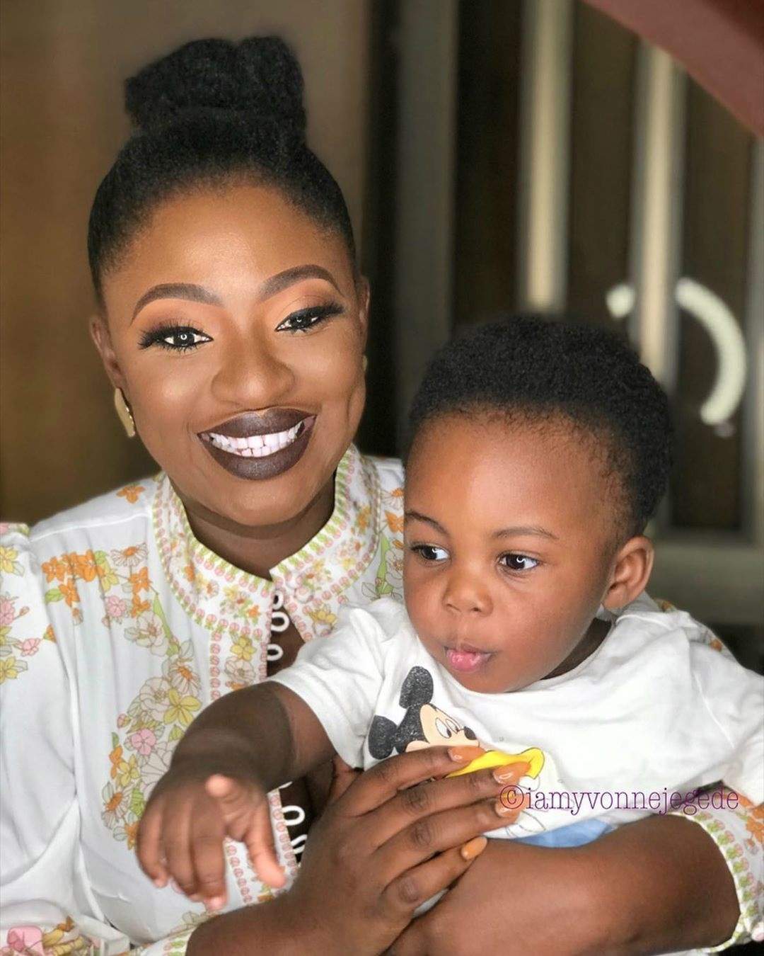 Actress, Yvonne Jegede shares beautiful new photos with her son Xavier