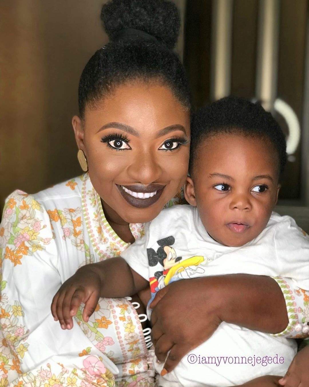 Actress, Yvonne Jegede shares beautiful new photos with her son Xavier