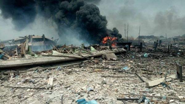 Gas explosion in Abule Ado was caused by too much pressure on pipeline - NEMA