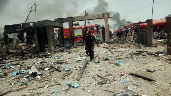 UPDATE : Family of 4, 11 others die in Lagos explosion