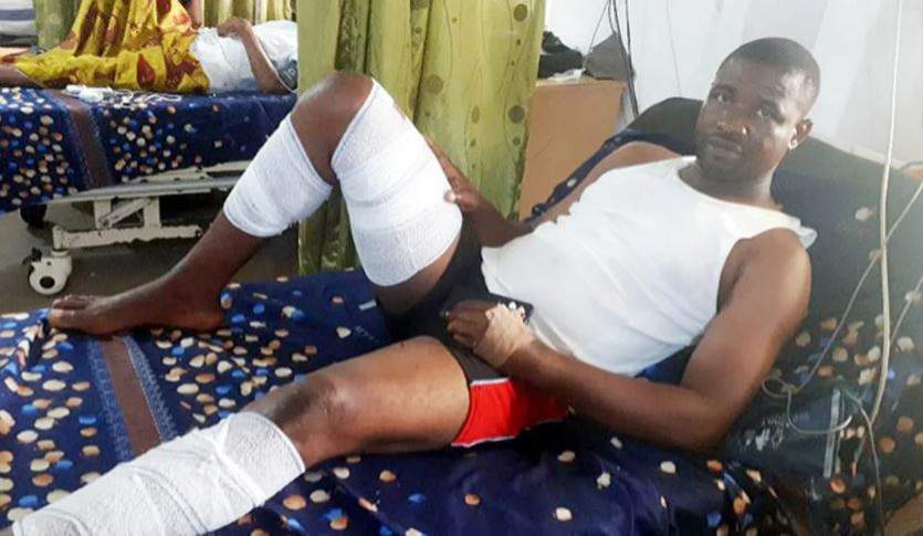 Abule-Ado explosion victim narrates how he escaped death