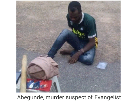 Police parades man who strangled Evangelist to death in Oyo after he discovered N2 million in her bank account